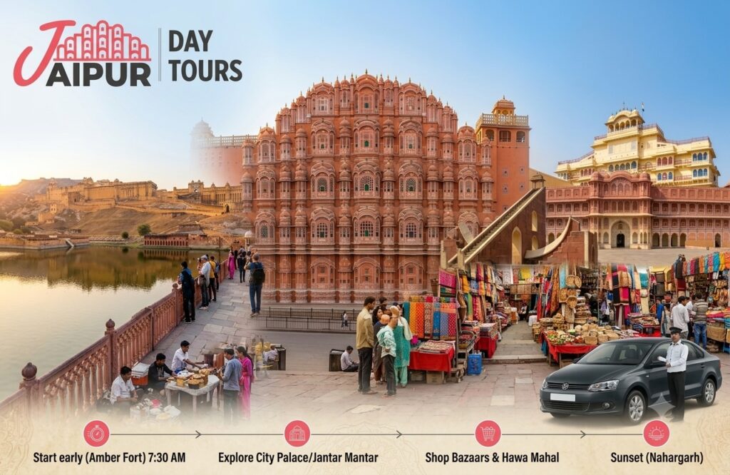 Places to Visit in Jaipur in One Day