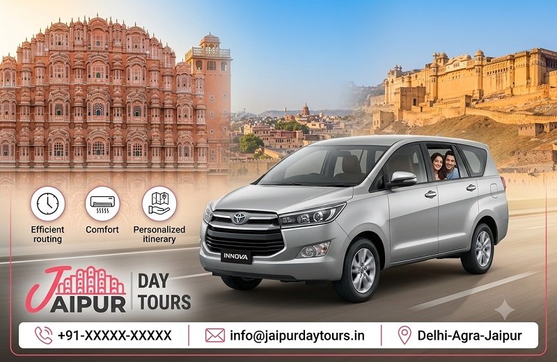Jaipur day tour by taxi